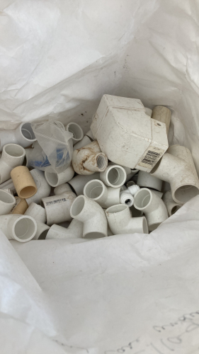 3/4&rdquo; PVC Elbows, Tees, and More