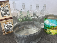 Vintage Clean Liquor Bottles (empty) and Vintage Tins (empty) in Beautiful Condition!!!