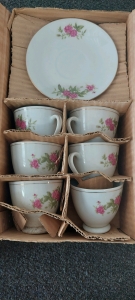 Fine China Set & Skillet.