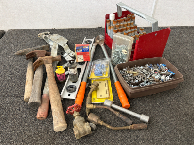 Tools and Hardware: Bolts, Hammers, Torch Attachments, and Much More