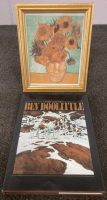 Van Gogh Print And Bev Doolittle Book