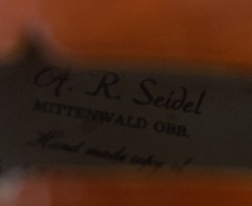 Violin With Hard Case