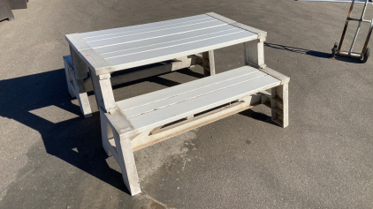 Folding Table and Bench Seats