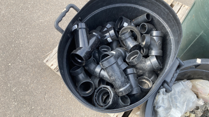 Pallet of Pipe Fittings