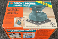 Black & Decker Plan Grip Finishing Sander NEW Unopened