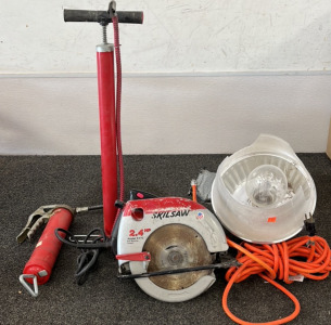 Skilsaw (Works), Greaser, Buke Pump and Shop Light (Works)