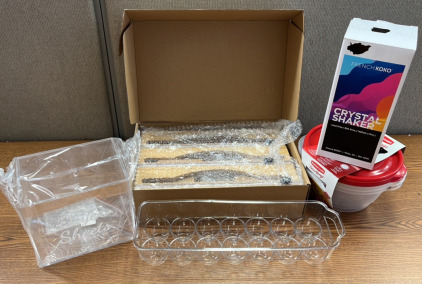 Dryer Sheet, Foil, Egg Organizers and more