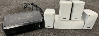 Tripp-Lite and Sony Speaker Set