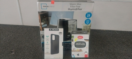 Warm Mist Filter-free Humidifier, Pelican Phone Case (SG S20 5G UW) And Sugru Mouldable Glue