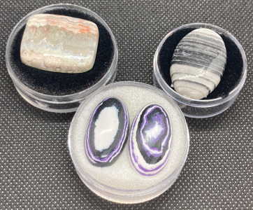 (4) Gemstone Cabochons