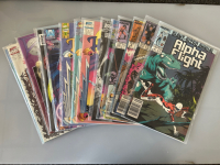 Comic Books Including: Alpha Flight, Conan, HawkMoon, Homelands, and More