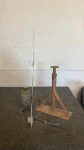 Bottle Jack Jack Stand Radio Antenna