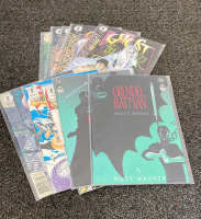Batman, Dirty Pair and Ghost Comic Books