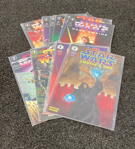 Star Wars Comic Books (Empire’s End and Dark Empire)