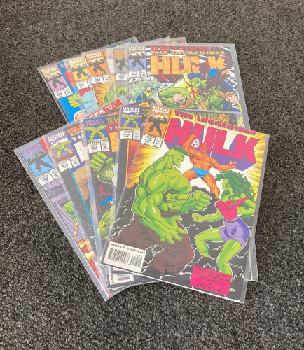 Incredible Hulk Comic Books (10)