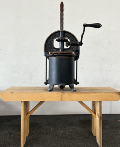 Enterprise Wine Press w/ Bench