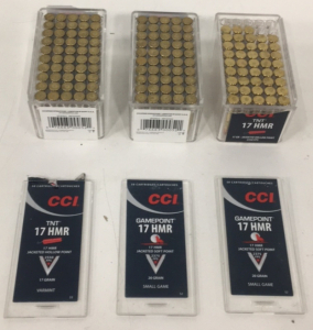 (143) CCI Gamepoint 17 HMR 20GR Ammunition Cartridges