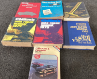 Assorted Auto Service & Repair Manuals