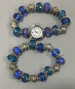 Beaded Watch And Bracelet