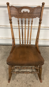 Vintage Wood Rocking Chair