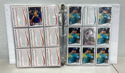 (1) Binder Of 380+ 2014 Topps Collectors Baseball Cards&hellip; Mike Trout, Yoenis Cespedes +