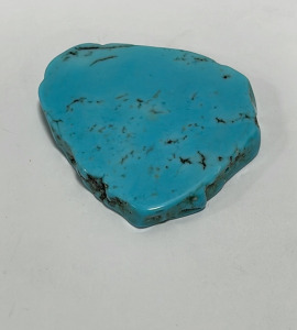 (3pc) 150.25ct Natural Blue Turquoise Freeform Slice Gemstone Cabochon