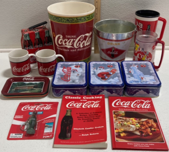 Assorted Coca-Cola Collectible Items