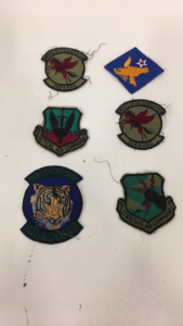 (6) Original US Air Force USAF Vietnam Era Patches Badges Including 391st Tactical Fighter Squadron Patch!!