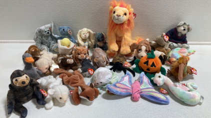 (27) Assorted Beanie Babies w/ Tags