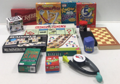 Assorted Family Games