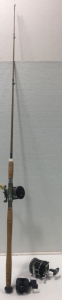(1) Fishing Pole, (3) Fishing Reels