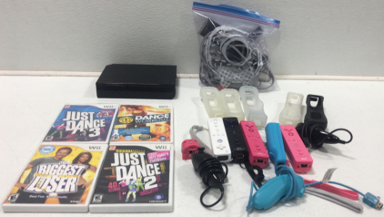 Black Wii, Wii Games, Wii Accessories