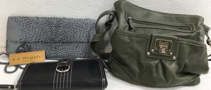 (1) La Regale Clutch/Purse (1) Rossetti Purse (1) Wallet