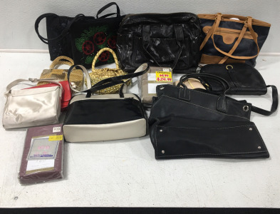 Lots Of Various Pretty Purses