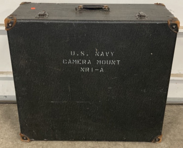 Empty US Navy Camera Mount Case