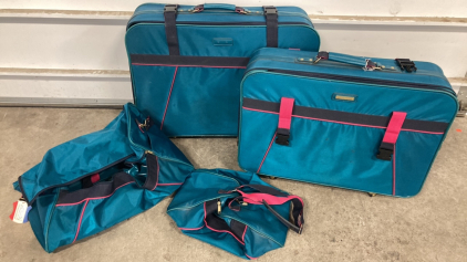 4pc 80s Luggage Set