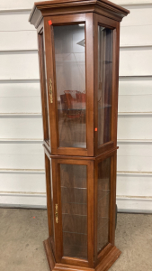 Lighted Curio Cabinet