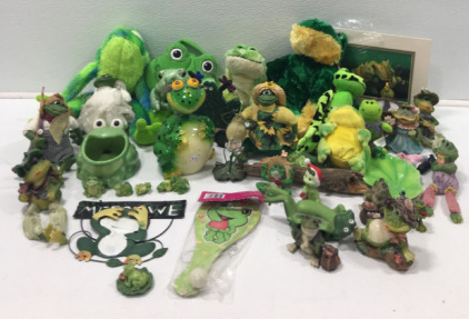 Large Lot Frog Decor