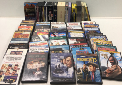 Large Assortment Of Movies And TV Shows On DVD