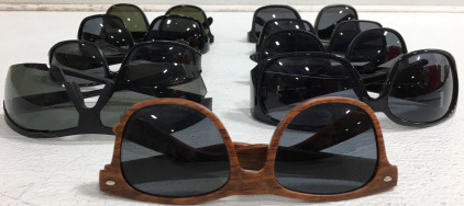 (9) Assorted Sunglasses Including Bulova, Columbia, Puma, Eddie Bauer & More!!