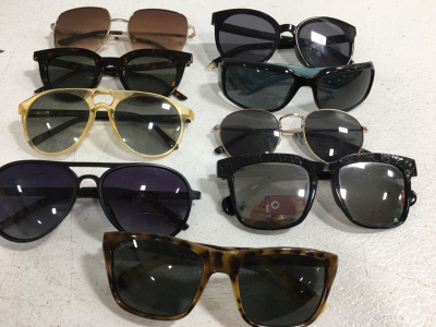 (9) Assorted Sunglasses Including Foster Grant, Giant, H&M & More!!