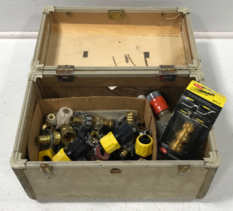 Lots Of Various Water Irrigation Plastic Fittings