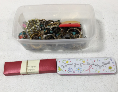 Lots Of Various Costume-Craft Jewelry